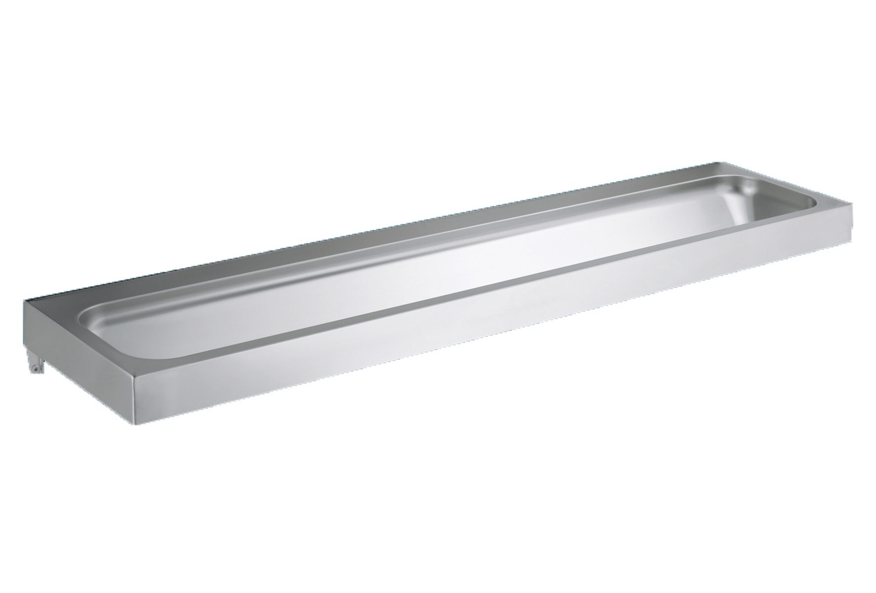 Edelstahl Waschrinne Komfort tiefgezogen