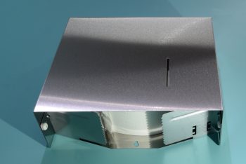 840560-Edelstahl Jumbo-WC-Rollenhalter Serie Funktion Entnahme