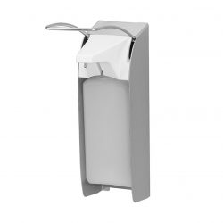 860510A Edelstahl Wand-Seifenspender 1L Euroflasche