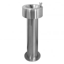 160012 Edelstahl Trinkbrunnen freistehend