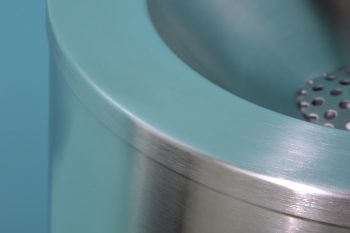 160012 Edelstahl Trinkbrunnen freistehend Beckenkante