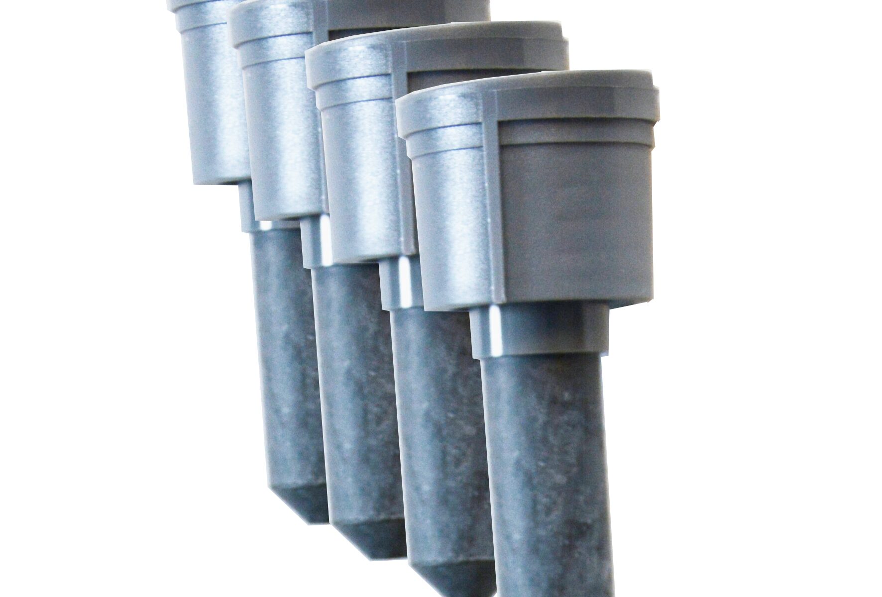 80022-4 Set 4 Stück Pumpengummi mit Aufschraub-Gewinde Millinox