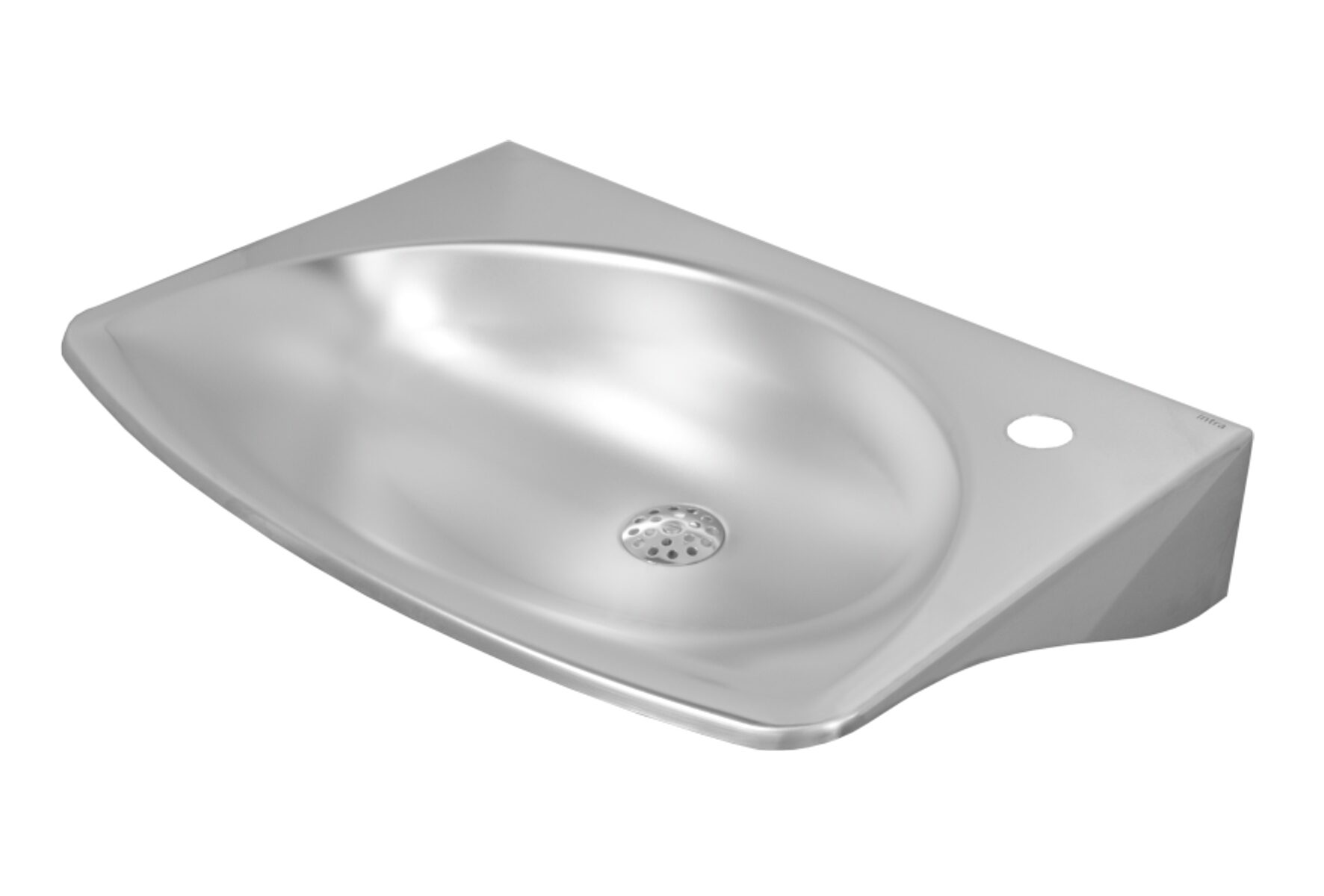 106041R-Edelstahl Design Waschtisch Intra ohne Überlauf